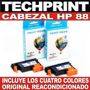 Cabezal Original Hp 88 Negro Azul Amarillo Rojo K550 K8600