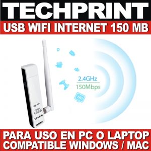 Tarjeta Usb Wifi Inalambrico Internet Alta Velocidad 150 Mb