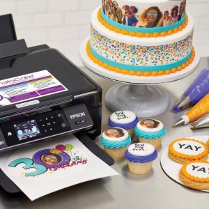 Impresora Tinta Comestible Epson Fototortas Cupcakes Gelatinas ETC