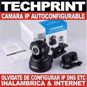 Camara IP Autoconfig 480p Seguridad Inalambrica Internet WIFI