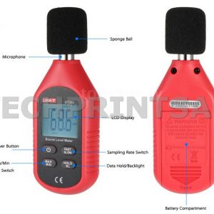 Sonometro Digital Portatil 30 – 130 Decibeles Uso Externo