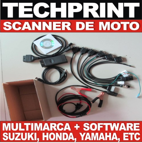 Inodoro capitán brandy Scanner Moto Multimarca Usb Laptop China Suzuki Honda Yamaha - TechPrint SAC