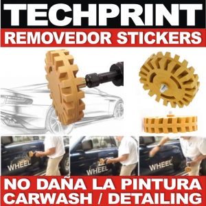 Disco Removedor de Stickers, retíralos rápidamente y SIN DAÑAR la pintura